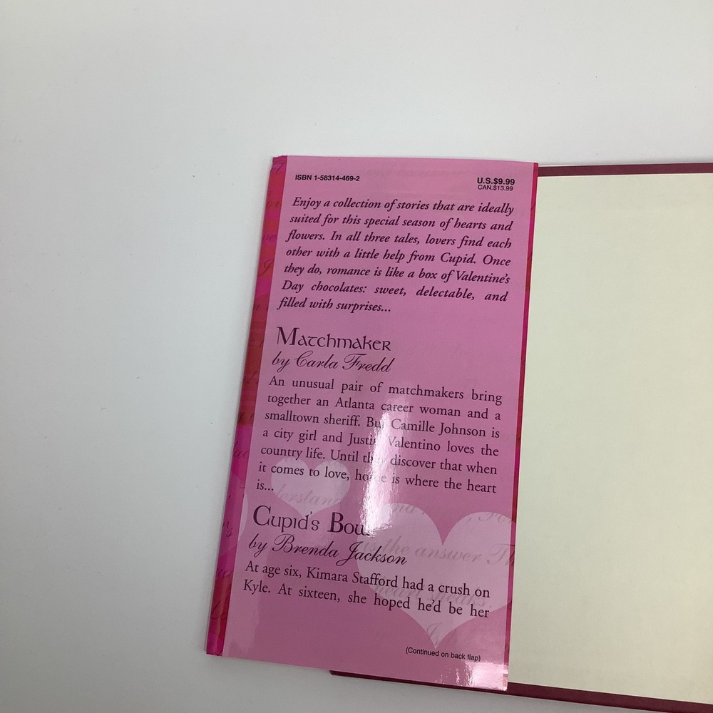 A‎ Valentine Kiss Anthology By Carla Fredd Brenda Jackson Felicia 2005 Romance - Picture 3 of 13
